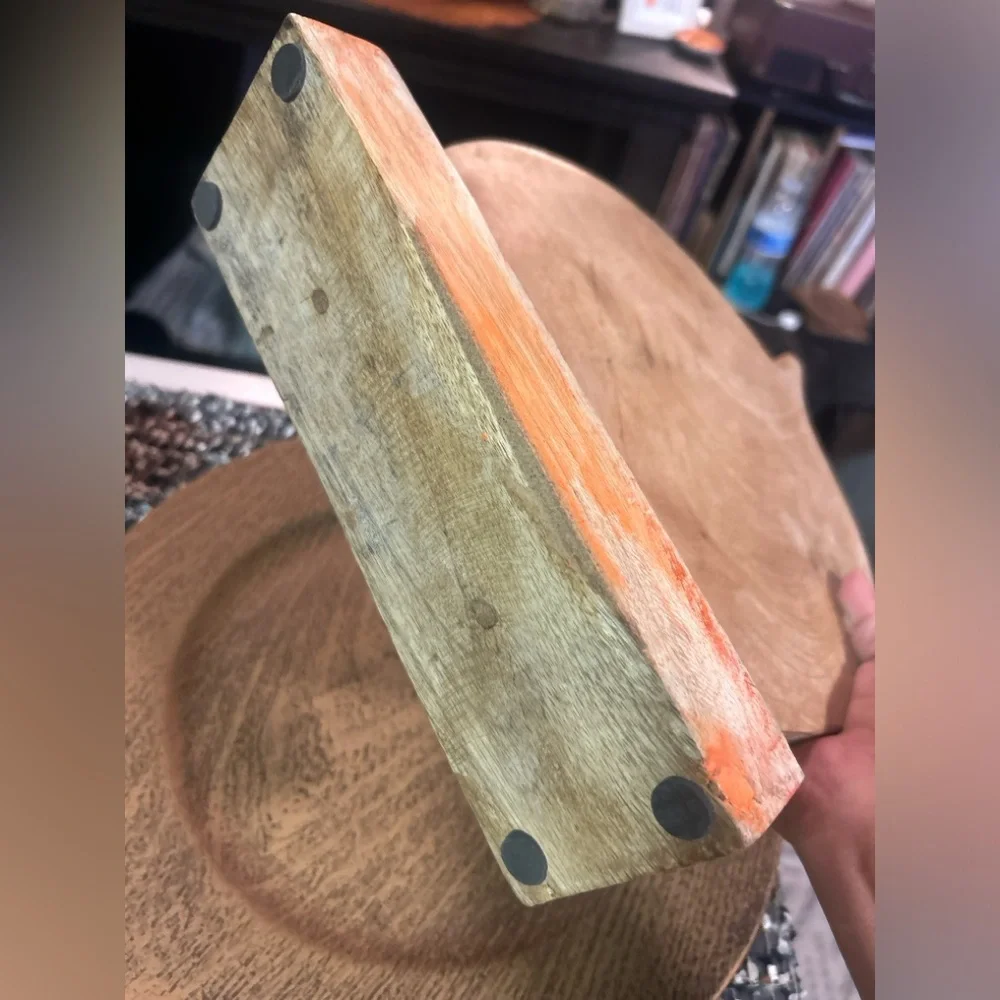 Wooden 13” oak? rustic pumpkin decor farmhouse - Picture 5 of 7